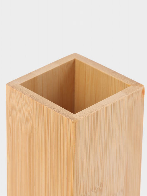 Набор аксессуаров для ванной SAVANNA BAMBOO, дозатор, стакан  фото 8