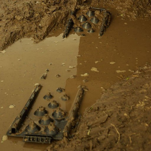 Антипробуксовочное устройство для авто "PROTEX Кантри" полипропилен. (3секц., в слож.виде 38х21х8см)