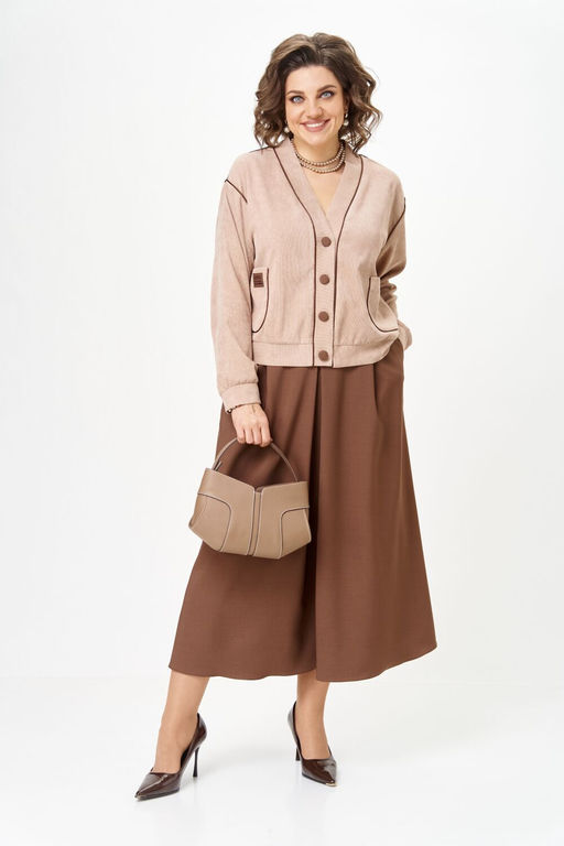 Костюм Aira Style 24131 Капучино