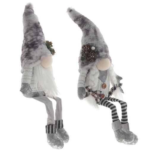 Игрушка набивная "Гном", L12 W7 H43/17 см, 2в.