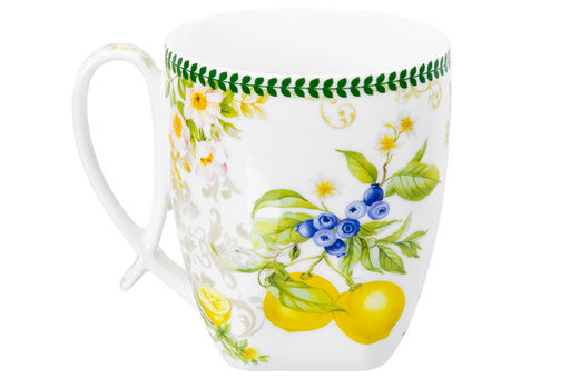 Кружка 300 мл 11*8,3*9,5 см Лимоны NEW BONE CHINA - Elan gallery фото 5