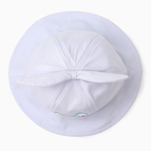 Панама детская «Зайки» MINAKU, голубая, размер 48-50