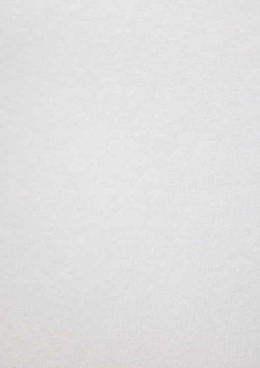 Kapusonlu Beyaz Basic Sweatshirt - Mavi фото 6