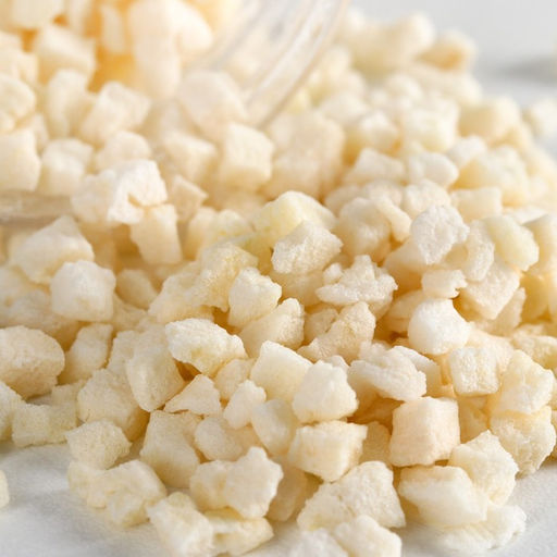 Сублимированное яблоко кусочками, для капкейков, куличей, шоколада, 5 г. - KONFINETTA фото 2