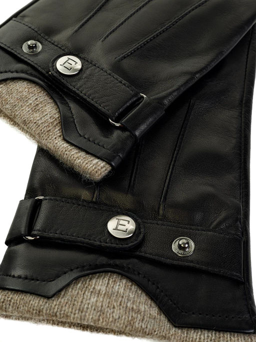 Перчатки мужские 100% ш IS8708 black - Eleganzza фото 2
