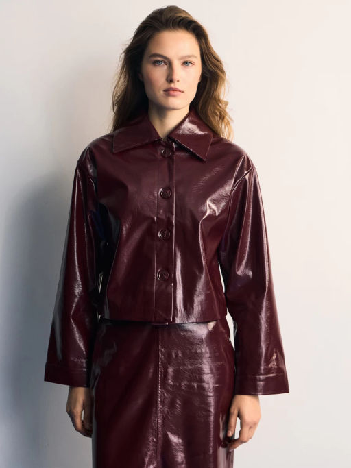 Жакет из искусственной кожи / Zarina