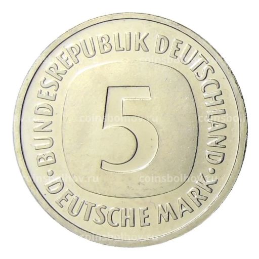 5 марок 1998 года J Германия