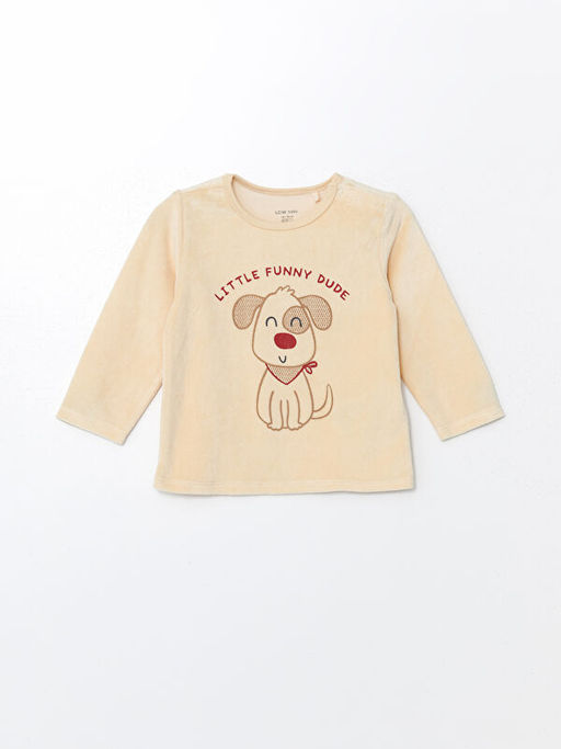 Bask?l? Erkek Bebek Ti??rt