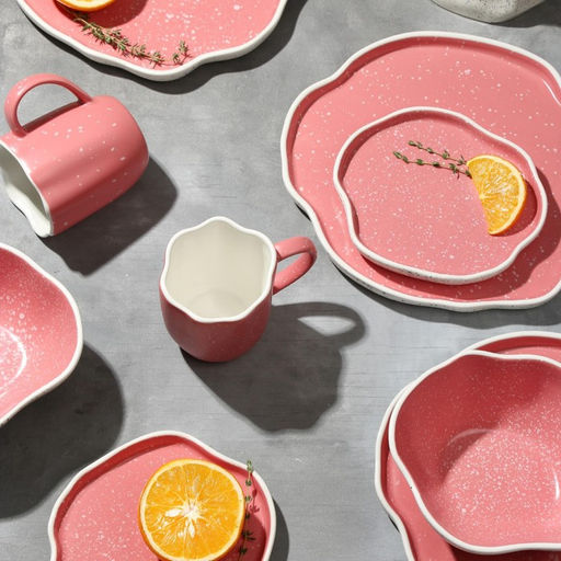 Кружка неровный край Розовая, 350 мл - Дорого внимание фото 4