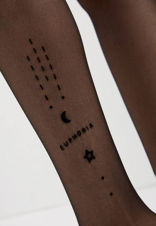 Колготки фантазийные CONTE EUPHORIA nero - Conte elegant фото 4