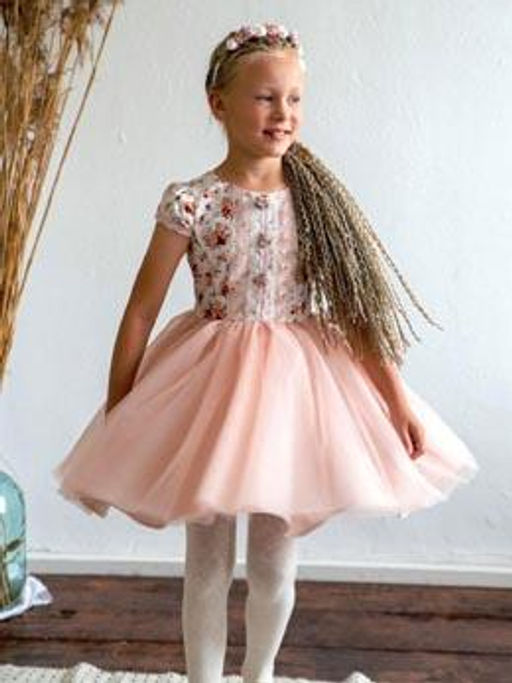 Платье для девочки Розали МТ 21-1 розочки