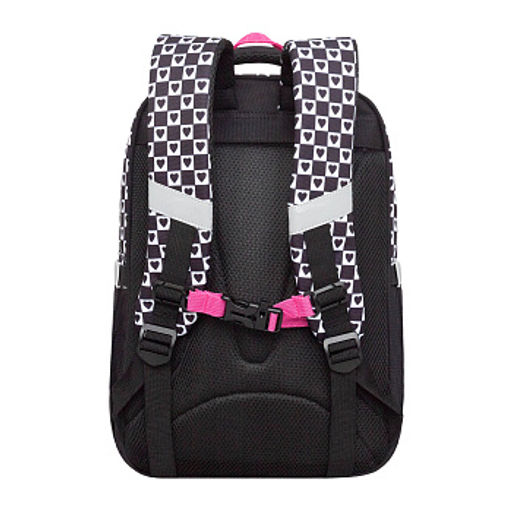 RAn-588-2 Рюкзак школьный с чехлом для мелочей - Grizzly фото 3