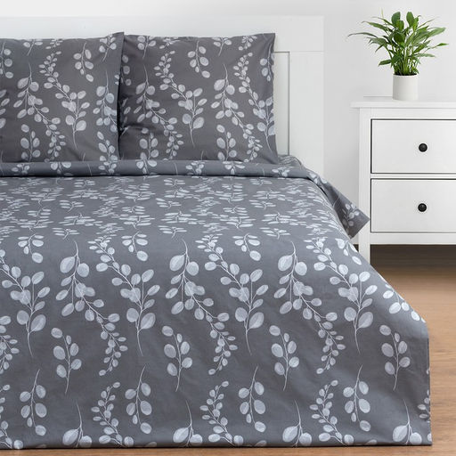 Постельное бельё Этель евро Эвкалипт 200*217 см, 220*240 см, 70*70 см - 2 шт  фото 8