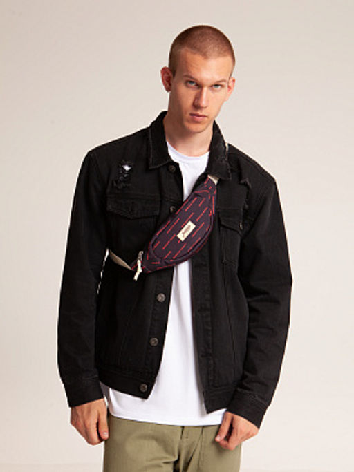 Сумка ЗАПОРОЖЕЦ Miru Mir Small Waist Bag ZIP BLACK