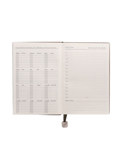 Ежедневник недатированный формат А5, 80 листов, в линейку, с ручкой, подарочная коробка, зеленый - Simaland фото 12