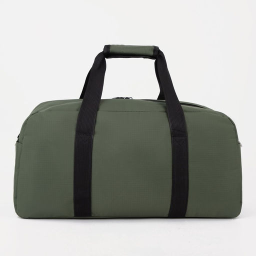 Сумка спортивная на молнии, 2 наружных кармана, цвет зелёный - Simaland фото 3