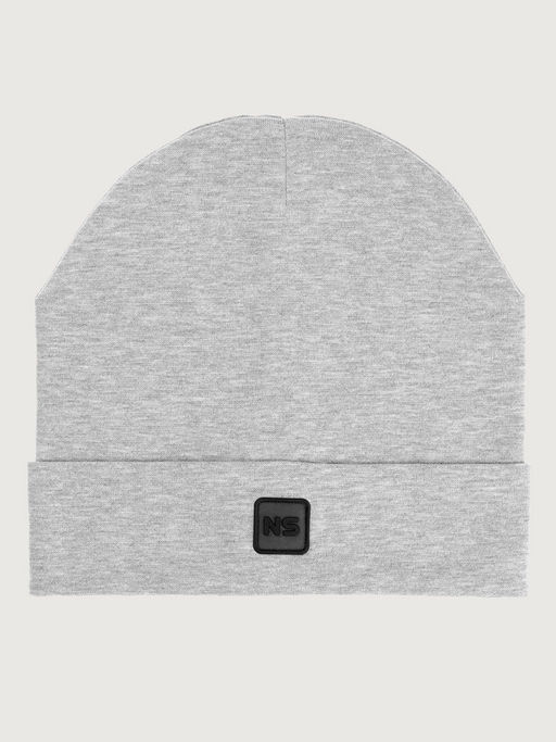 Комплект шапка и снуд 12л22926 серый меланж