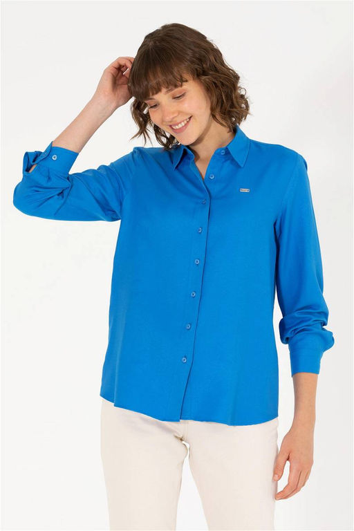 Женская рубашка Saks с длинным рукавом - U.s. polo assn фото 11