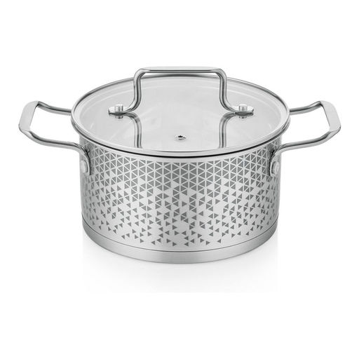 Кастрюля с крышкой Walmer Pixel, 2.5 л, цвет хром