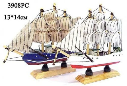 Макет парусного корабля 13х14см / 3908FC/уп 200/ - Галеонтрейд фото 2