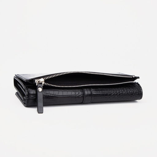 Кошелёк на магнитах, цвет чёрный - Simaland фото 5