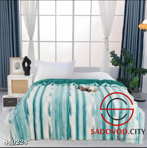 Пледы мягкие двусторонние