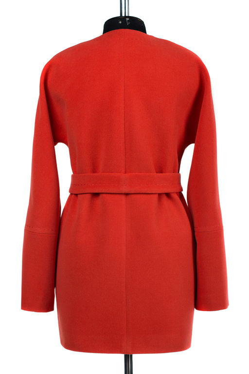 01-07739 Пальто женское демисезонное (пояс) - El podio фото 6