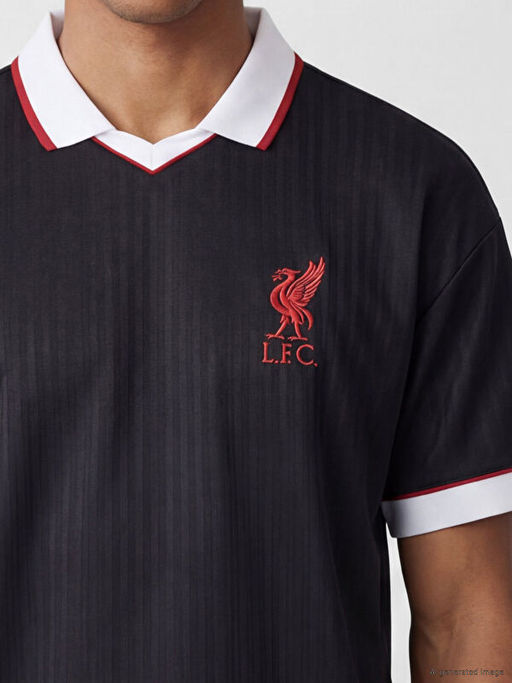 Polo Yaka Liverpool Nak??l? Erkek Spor Ti??rt - Waikiki фото 3