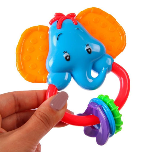 Погремушка Африка: Слоник, цвет МИКС - Крошка я фото 2