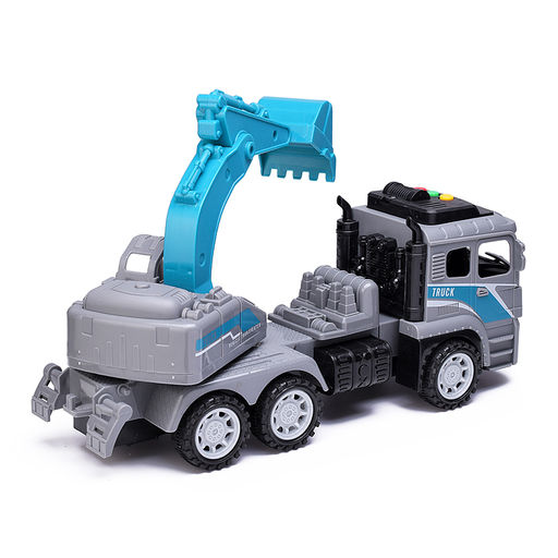 Машина "Грузовик экскаватор" в коробке
