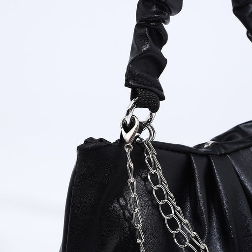 Сумка-багет на молнии, цвет чёрный - Simaland фото 5