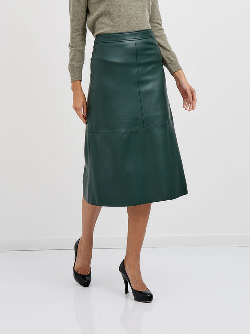 юбка длины миди из экокожи - Glenfield фото 3