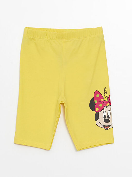 Beli Lastikli Minnie Mouse Bask?l? K?z Bebek Tayt 2li - Waikiki фото 2