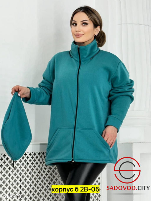 Толстовка женская на флисе - Bruno фото 6