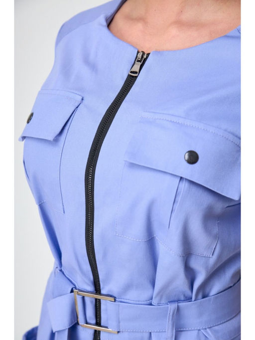 Платье ANELLI 1587 черничный йогурт  фото 2