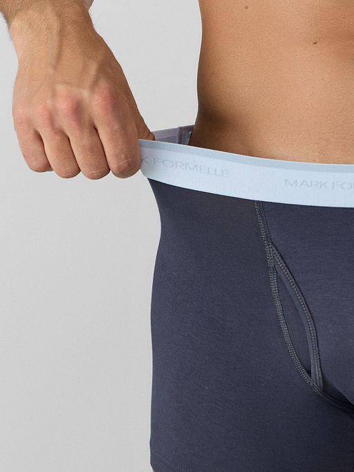 Цена за 2 штуки! Трусы боксеры мужские серые