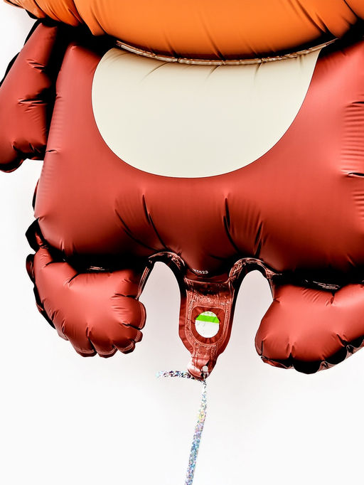 Цена за 2 шт. Воздушный шар фольгированный 27" «Красная панда»