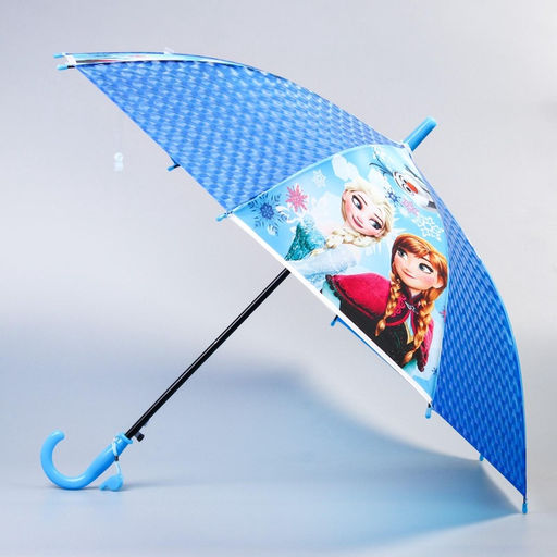 Зонт детский, 8 спиц, O 87 см, Холодное сердце - Disney фото 4