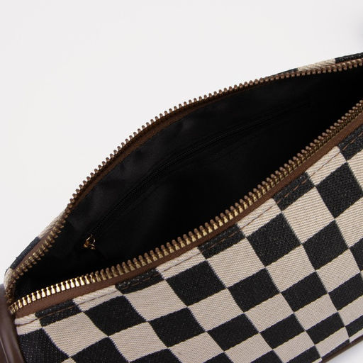 Сумка-кросс-боди на молнии, цвет бежевый/коричневый - Simaland фото 3