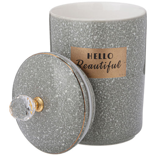 БАНКА С КРЫШКОЙ LEFARD GRAIN 19*10,5 СМ 800 МЛ МЯТНАЯ фото 3