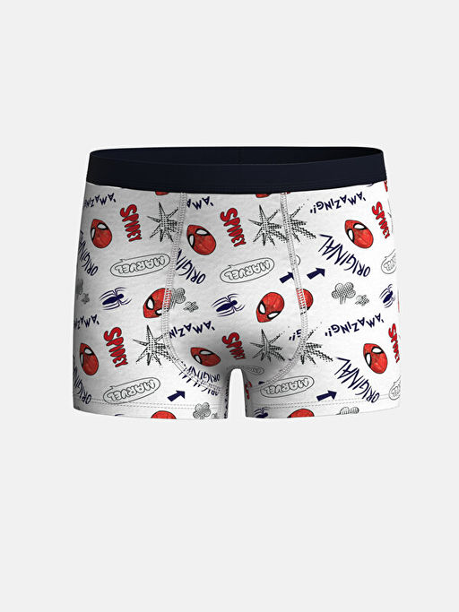 Spiderman Bask?l? Erkek ?ocuk Boxer 2li - Waikiki фото 3