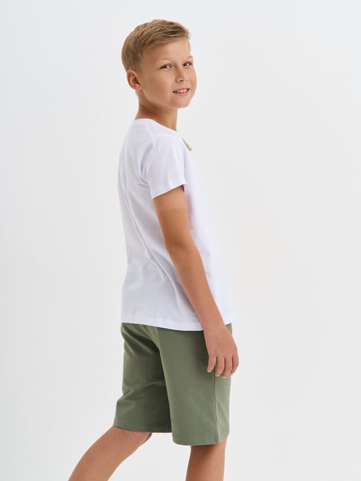 Шорты для мальчика цвета хаки - Kogankids фото 13