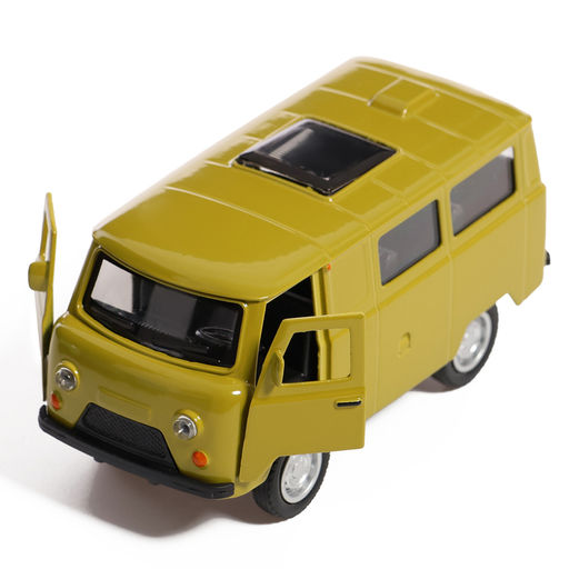 Машинка металлическая УАЗ 3962. Спецтехника, инерция, 1:32, световые и звуковые эффекты, цвет МИКС - Автоград фото 4