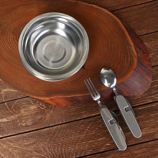 Подарочный набор посуды для похода Мужик, 7 предметов