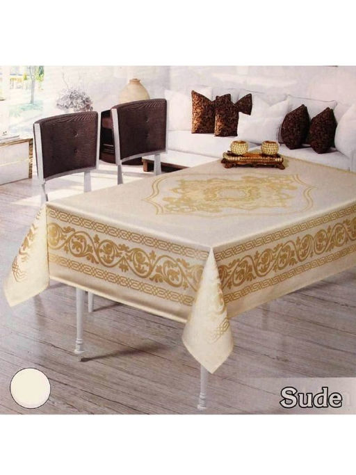 Скатерть EFOR SUDE 160*220 прямоугольная капучино S.KAHVE