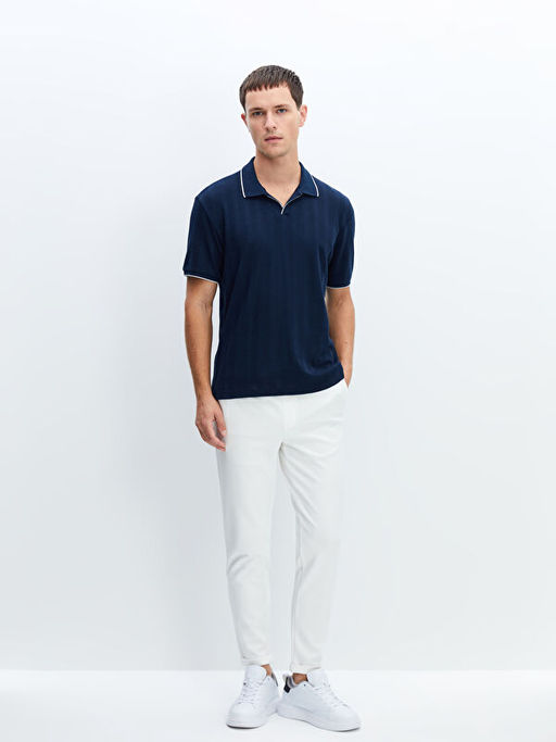 Polo Yaka K?sa Kollu Erkek Ti??rt