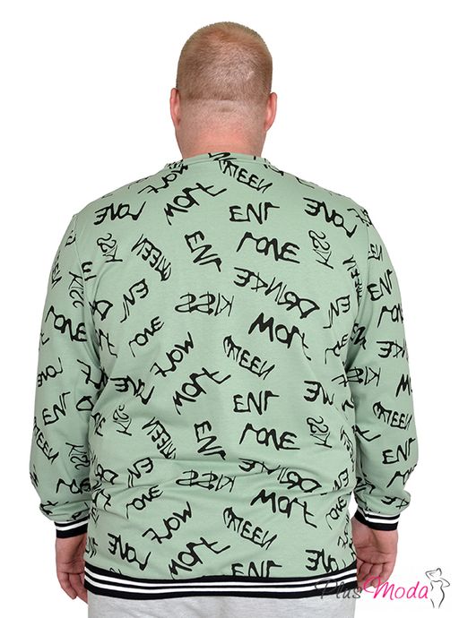 Толстовка Модель №886 размеры 44-84 - Plusmoda фото 4