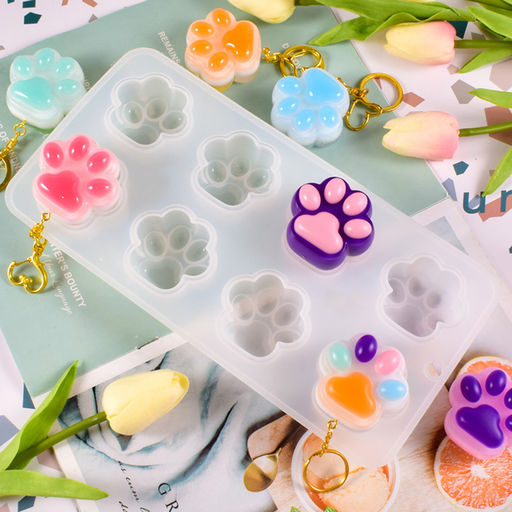 Молд силиконовый «Лапки» 13x26x3 см