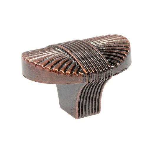 Ручка-кнопка CAPPIO, цинк, d=35 мм, цвет медь