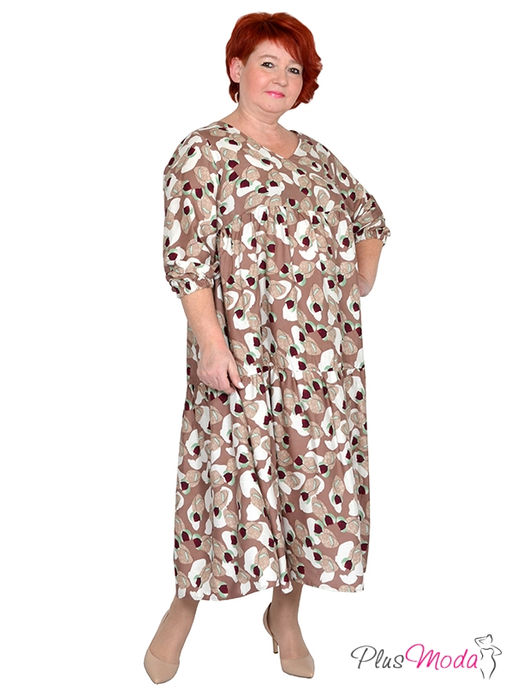 Платье Модель №1529 размеры 44-84 - Plusmoda фото 5